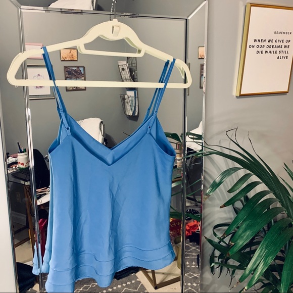 Aritzia TALULA Flowy Alyssa Camisole Blue - Picture 3 of 3